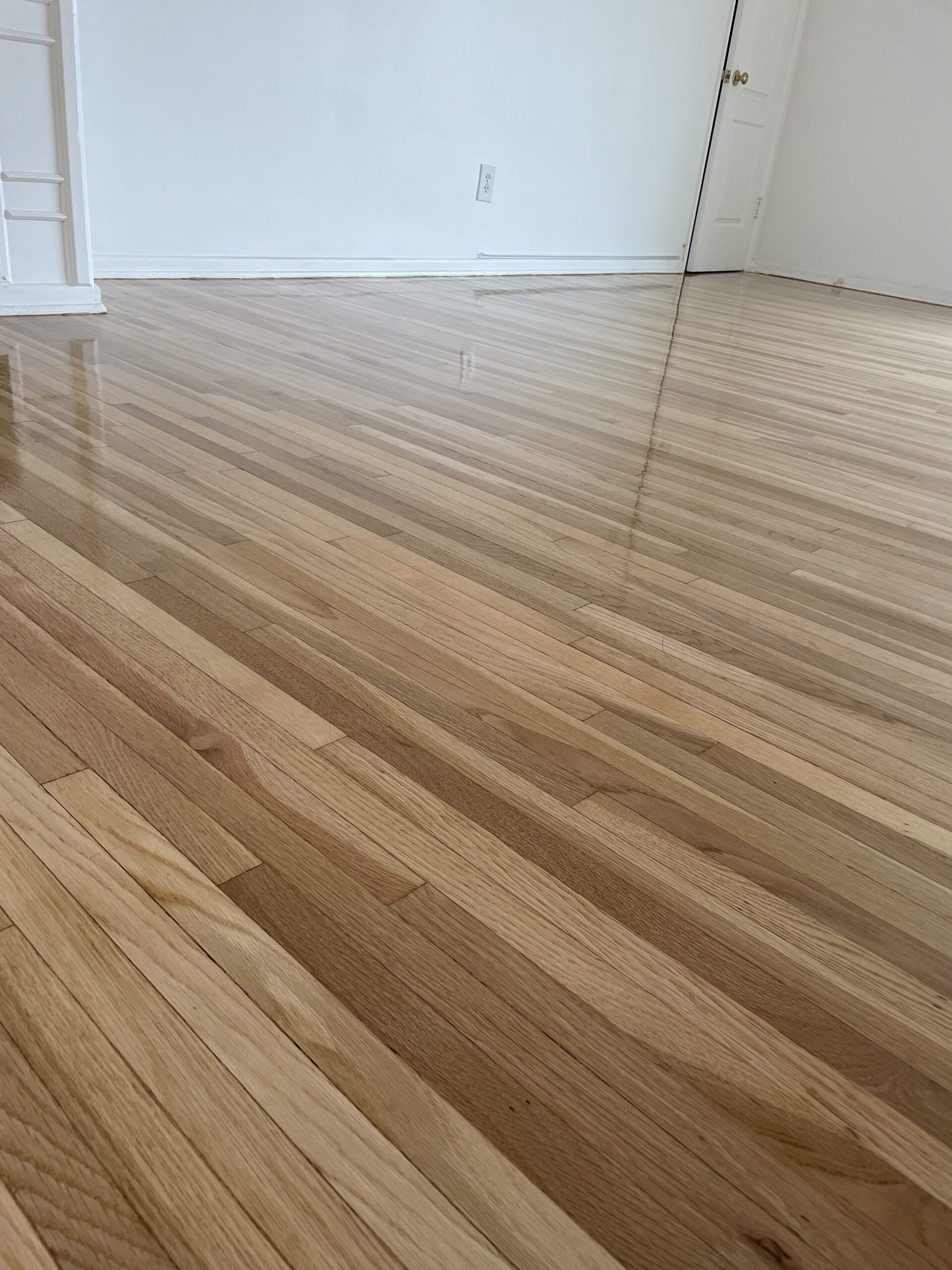 Hardwood Floor Sanding and Refinish by Leo's Flooring.