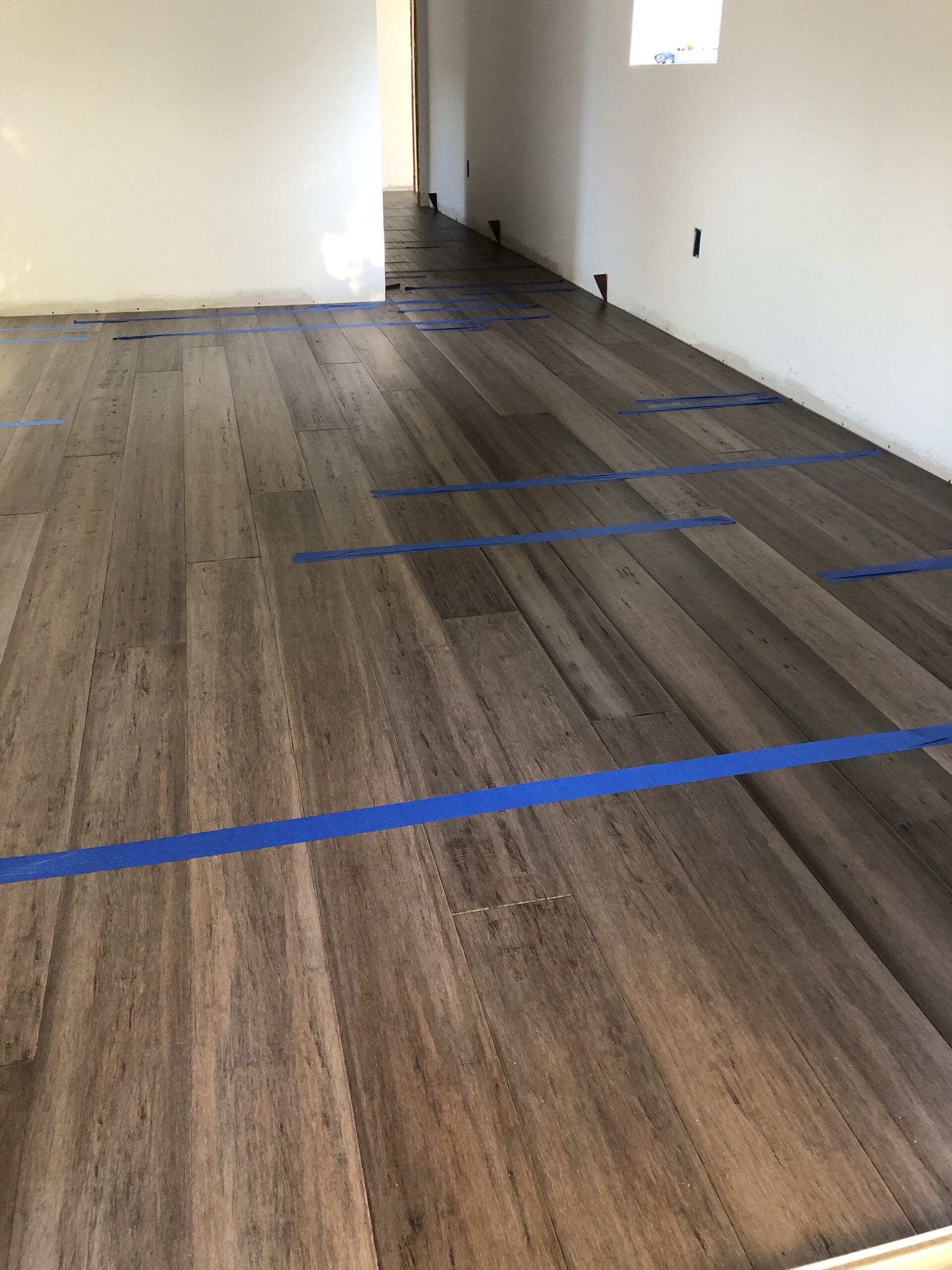 Engineered Hardwood Floor Installation.